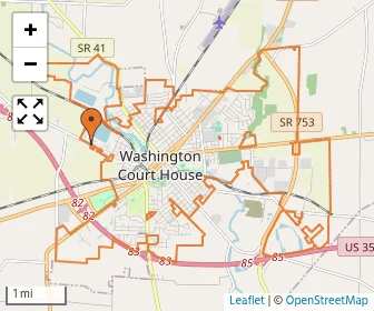 Area schools map